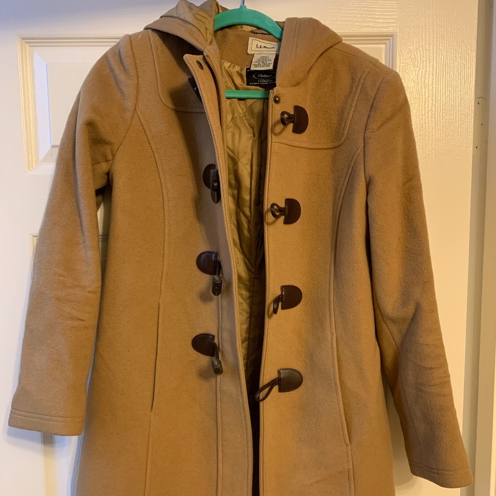 L.L Bean Classic Lambswool Duffel Coat